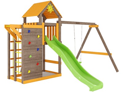 Деревянная детская площадка IgraGrad Игруня 5 DIY